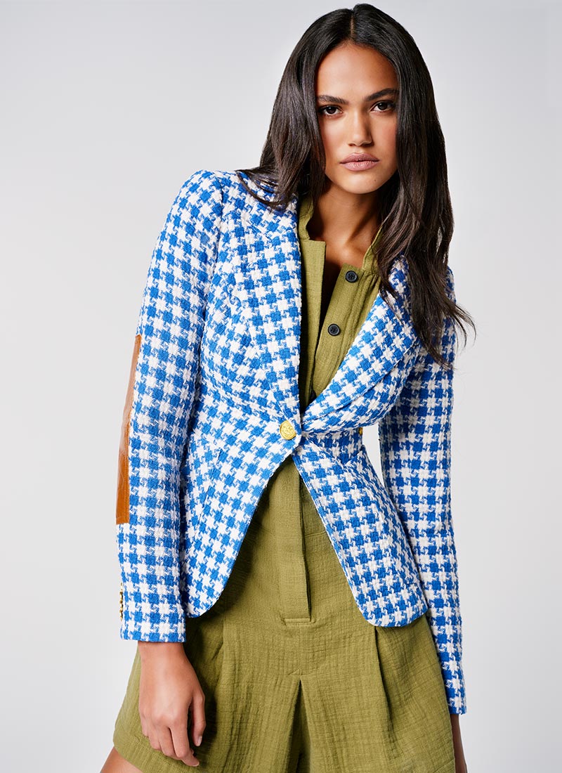 Patch Pocket Duchess with Elbow Blazer