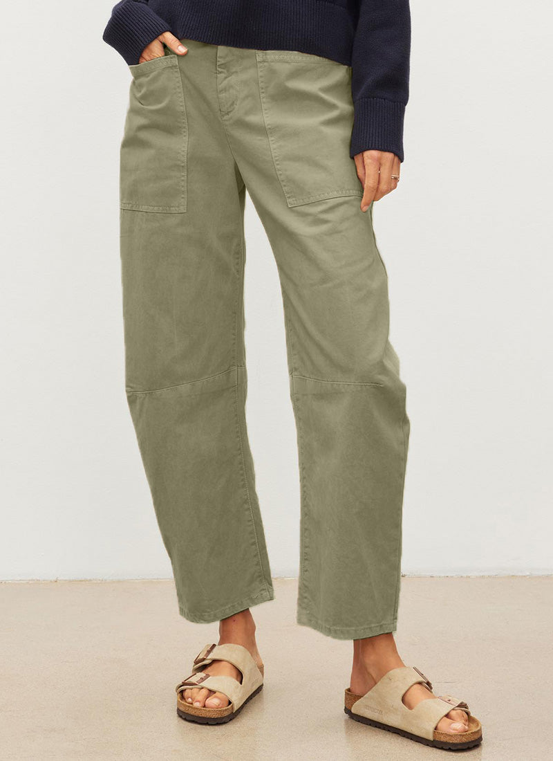 Brylie Sanded Twill Utility Pant