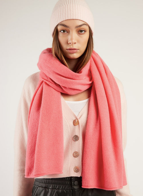 Cashmere Travel Wrap – White + Warren