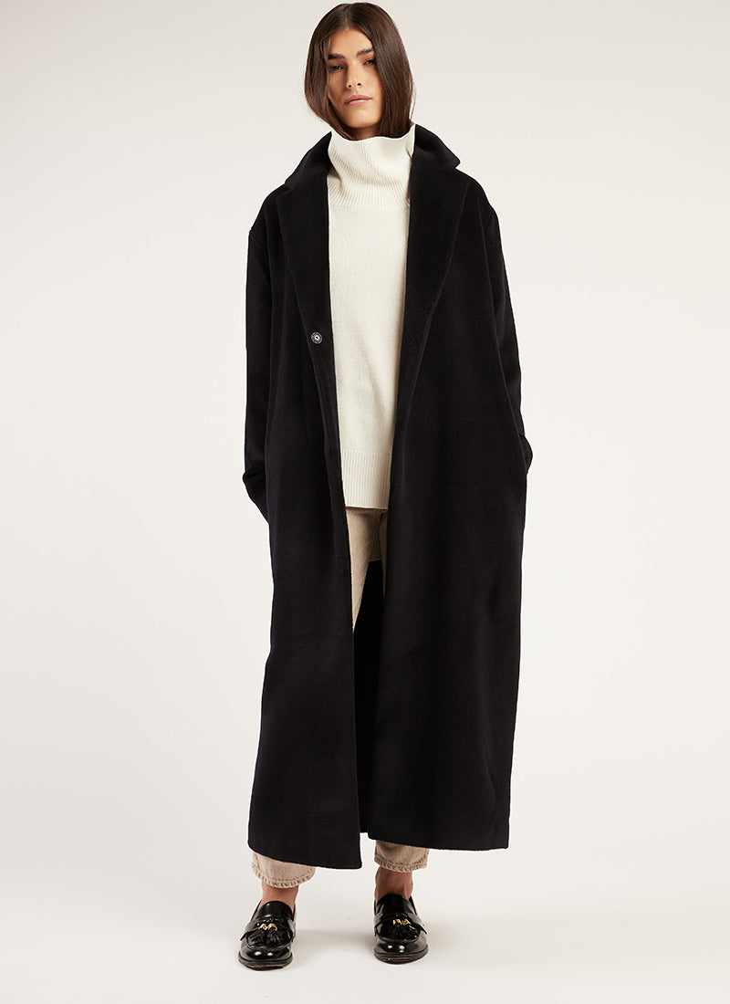 Beaver Wool Coat by Fabiana Filippi | Andrews