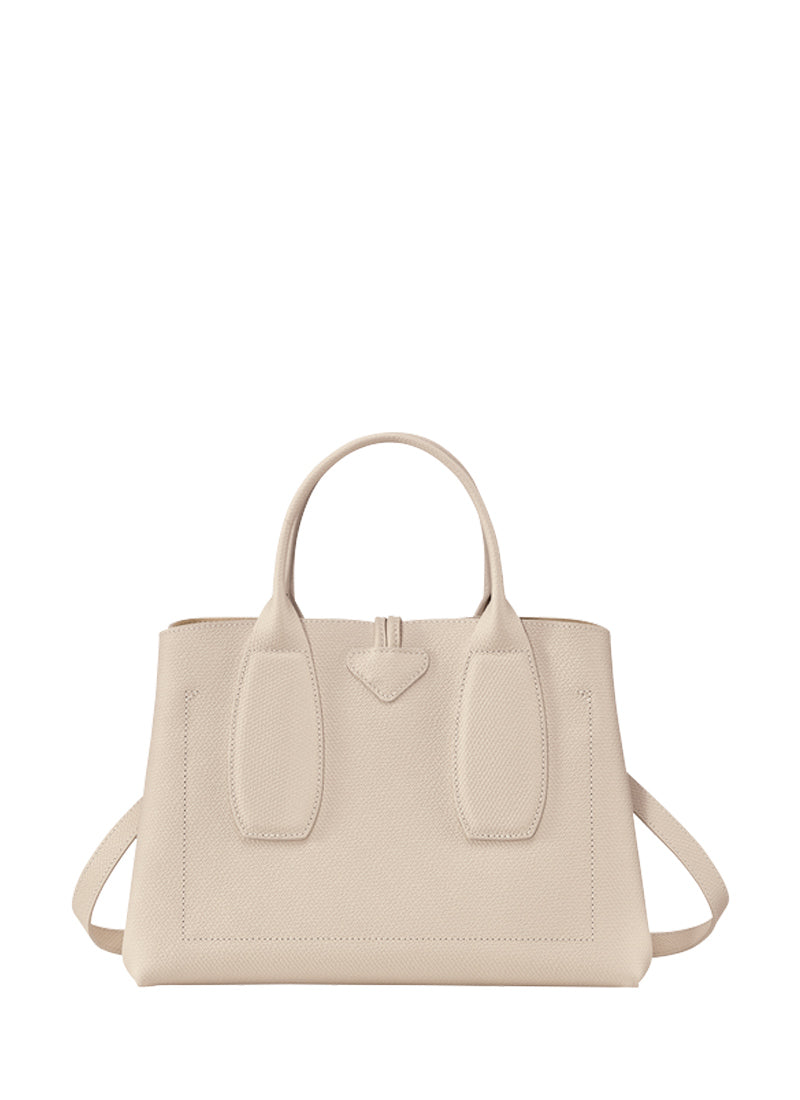 Longchamp Medium Roseau Leather Tote Bag