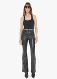 Mother The Weekender Faux Leather Heel Pant