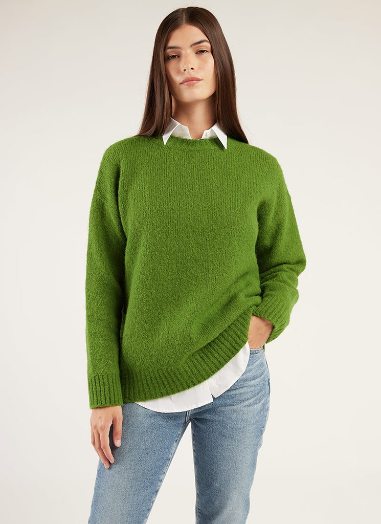 Max Mara Weekend Xanadu Alpaca Crewneck Sweater | ANDREWS