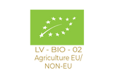 Cerftified organic label. LV-BIO-02. Agriculture EU / NON-EU.