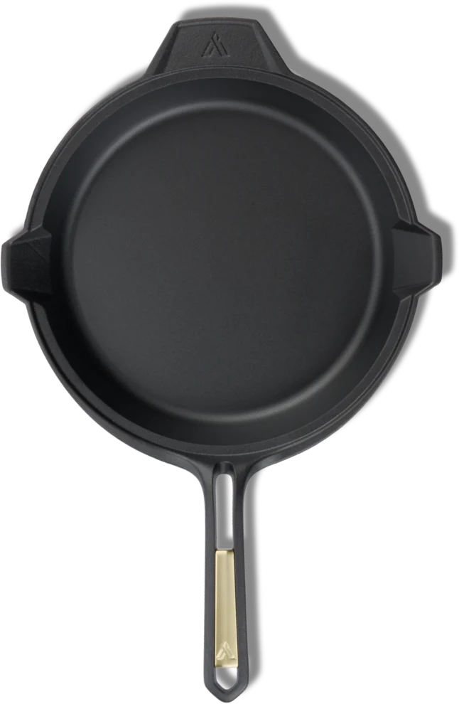 VICTORIA 12 Cast Iron Skillet (SideShelves)