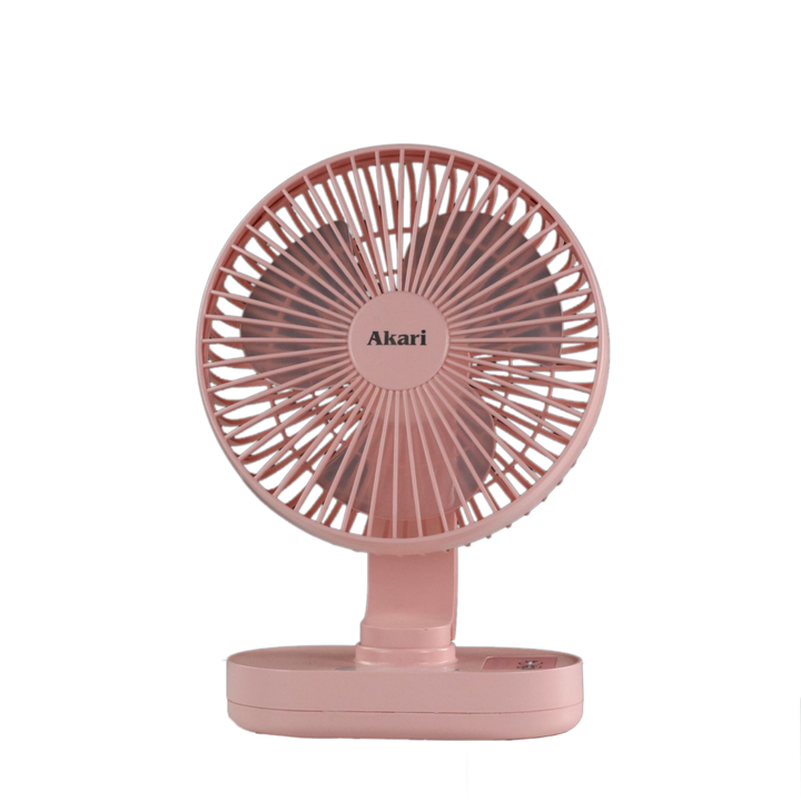 rechargeable fan with light