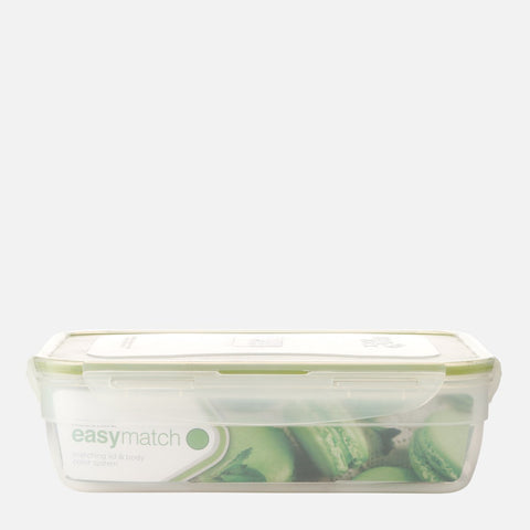 Lock & Lock Rect. Short Food Container 3.9L w/ Divider