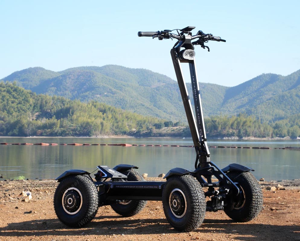 Teverun Tetra - Four-Wheel Design