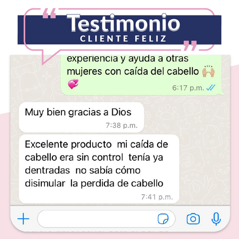 casos reales de caida del cabello