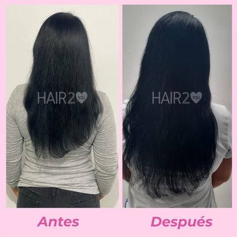 Detiene la caída del cabello y acelera el crecimiento