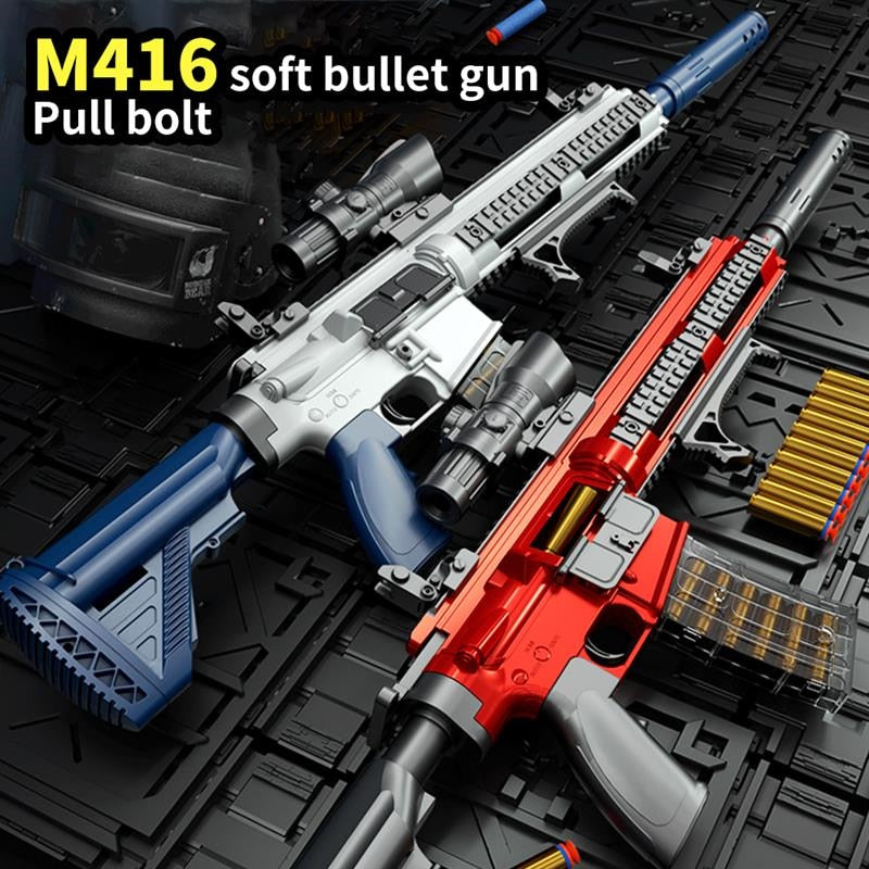 M416 Toy Gun Electric Burst Soft Bullet Gun Children Gun Machine gun soft  bullet arma m416 Armas Blaster For Boys Outdoor CS