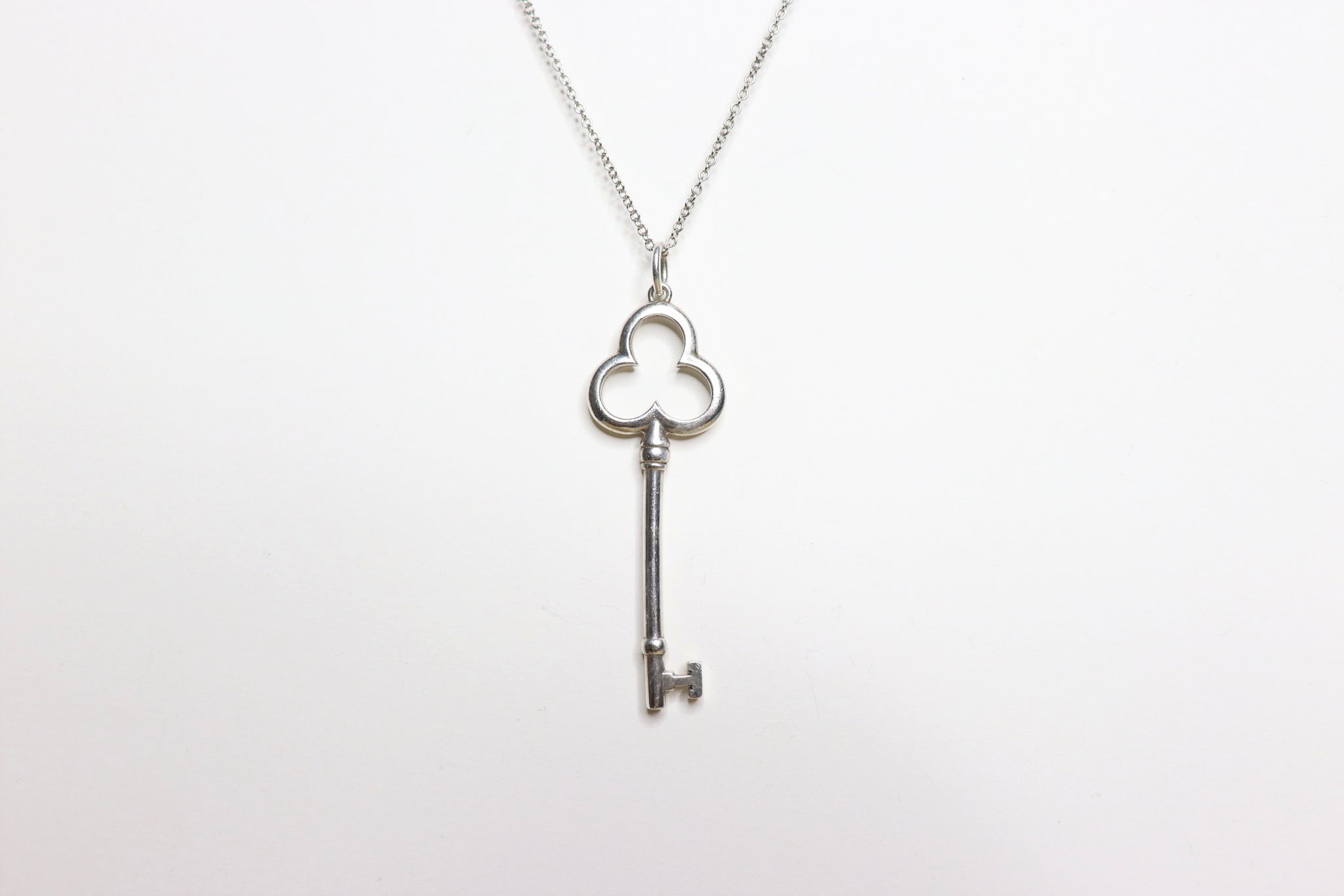 tiffany black key necklace