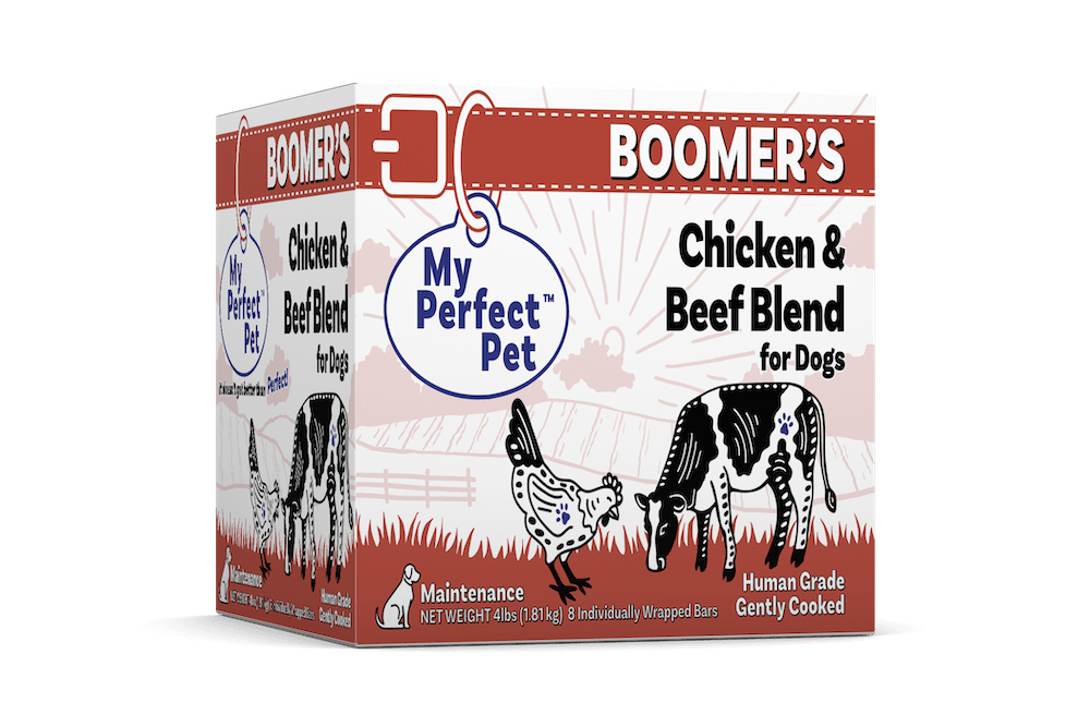 Boomer's Chicken & Beef Blend for Dogs, by My Perfect Pet