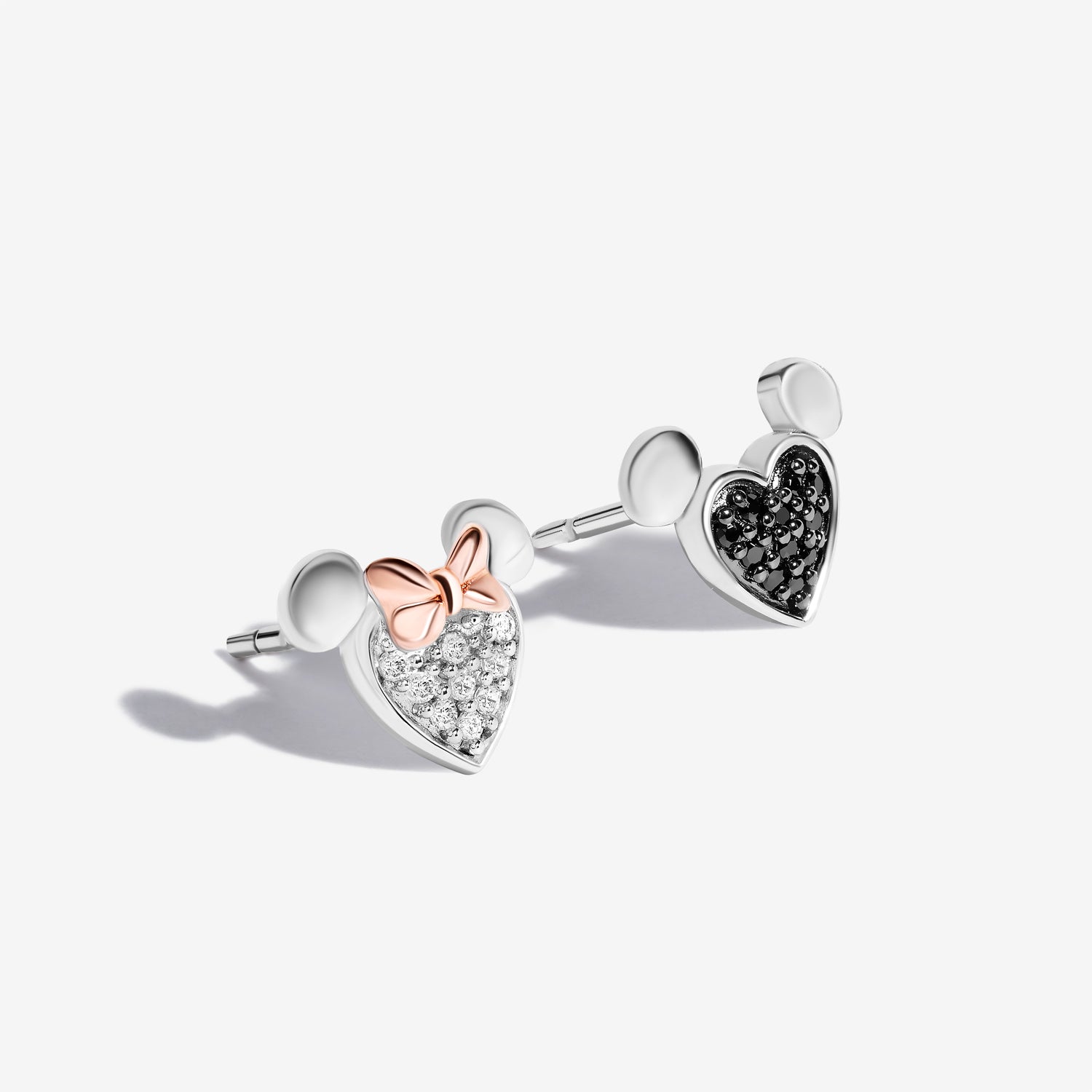 Disney’s Mickey Mouse & Minnie Mouse Stud Earrings 