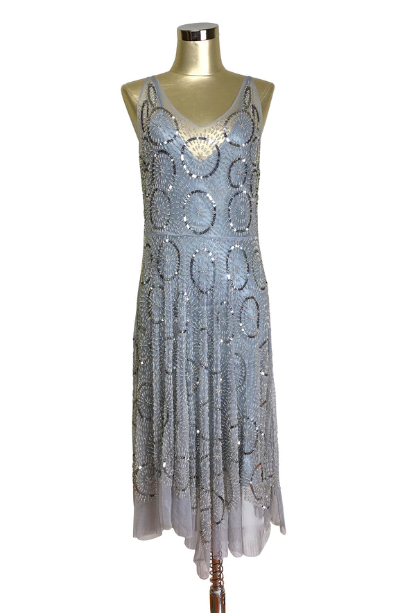 beaded dress 1920's style