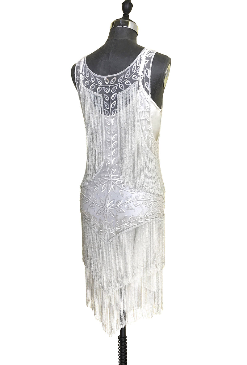 white gatsby dress