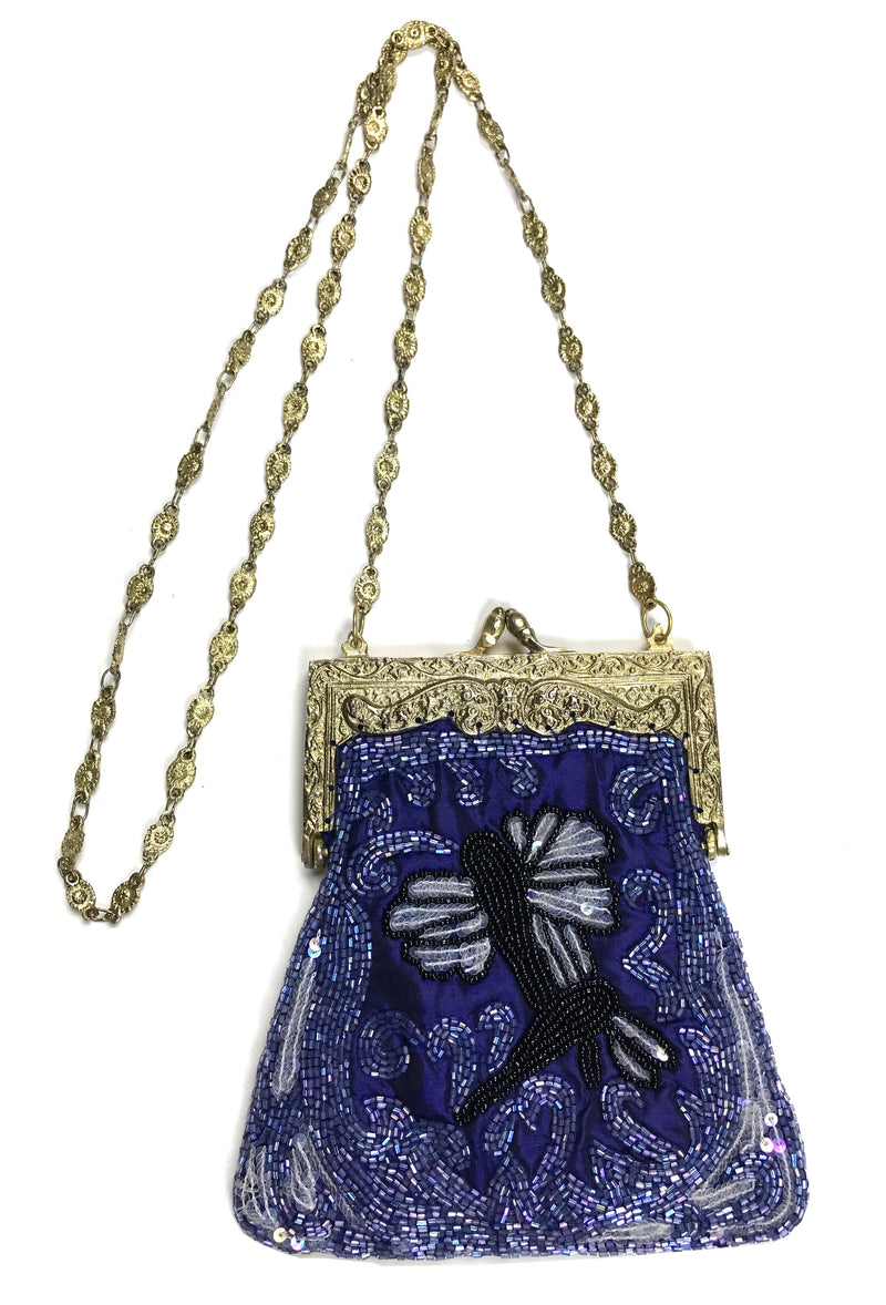 cobalt blue purse