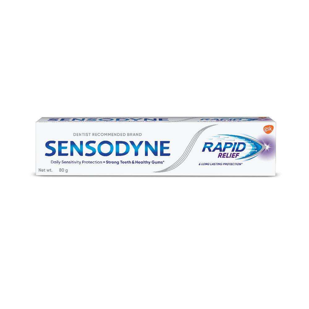 rapid relief sensodyne toothpaste