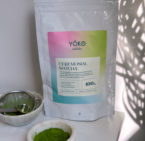 Organic Ceremonial Matcha by Yoko Matcha