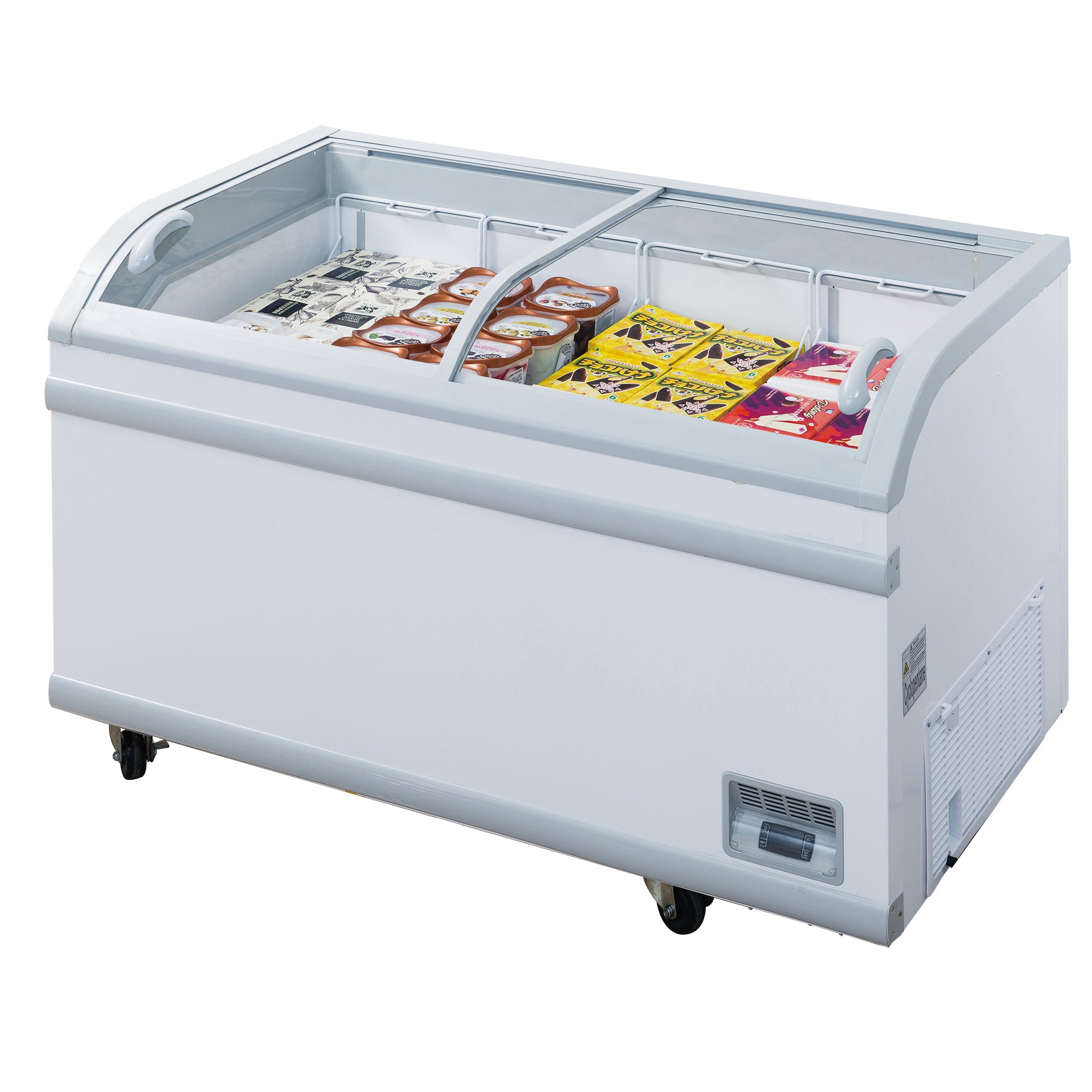 Commercial Sliding Glass Door Ice Cream Freezer Supermarket Display Freezer Mini  Chest Freezer - China Freezer and Chest Freezer price