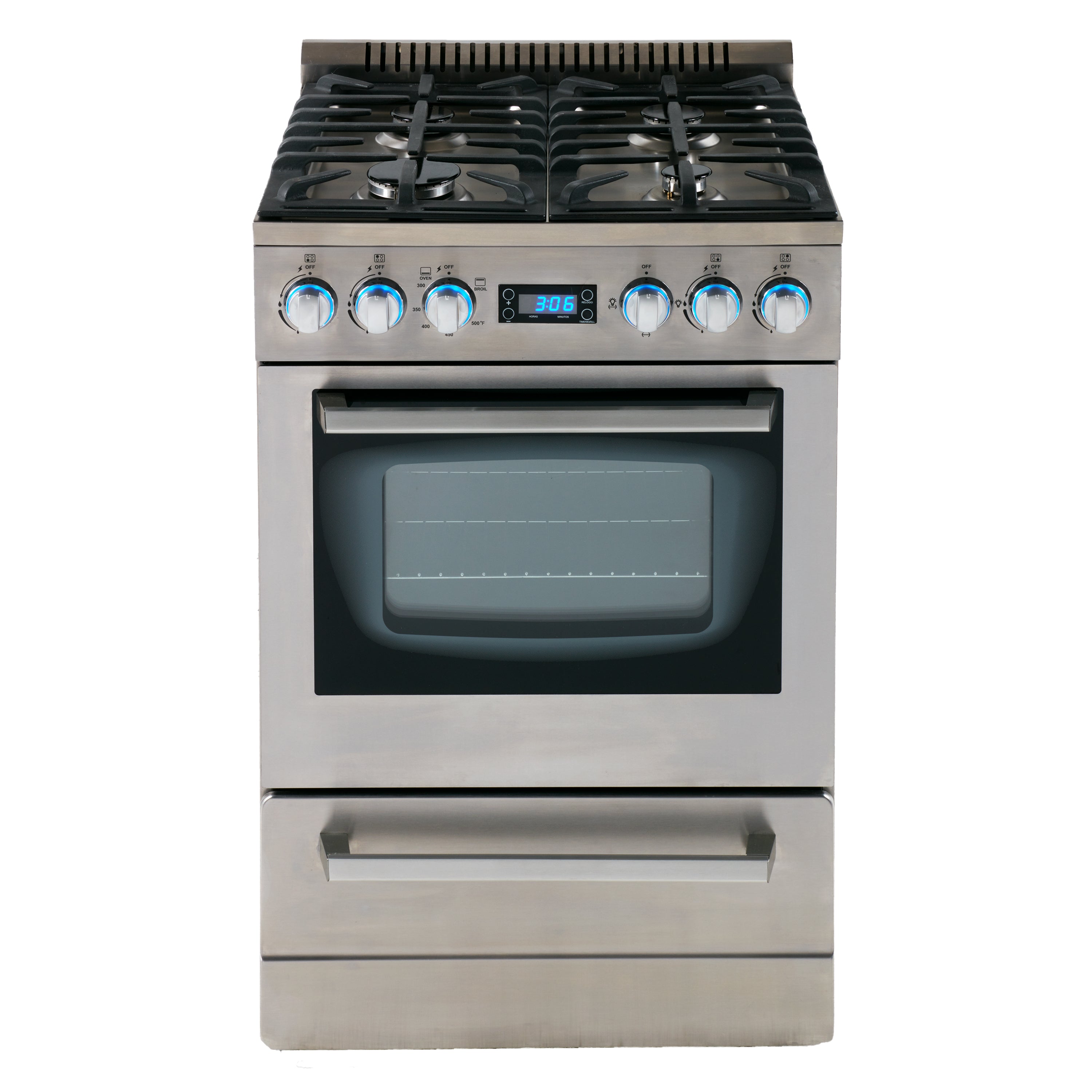 Avanti 20 Compact Gas Range Oven, in White (GR2011CW)