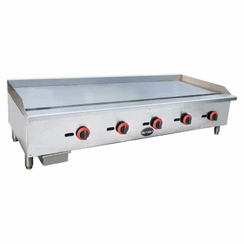 Chef AAA - KF-HP12-M, Commercial 12 Hot Plate Countertop 2 Burner Gas