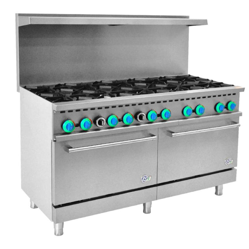 Patriot PT-R60-24MG 6-Burner Natural Gas Range with 24 Griddle 60