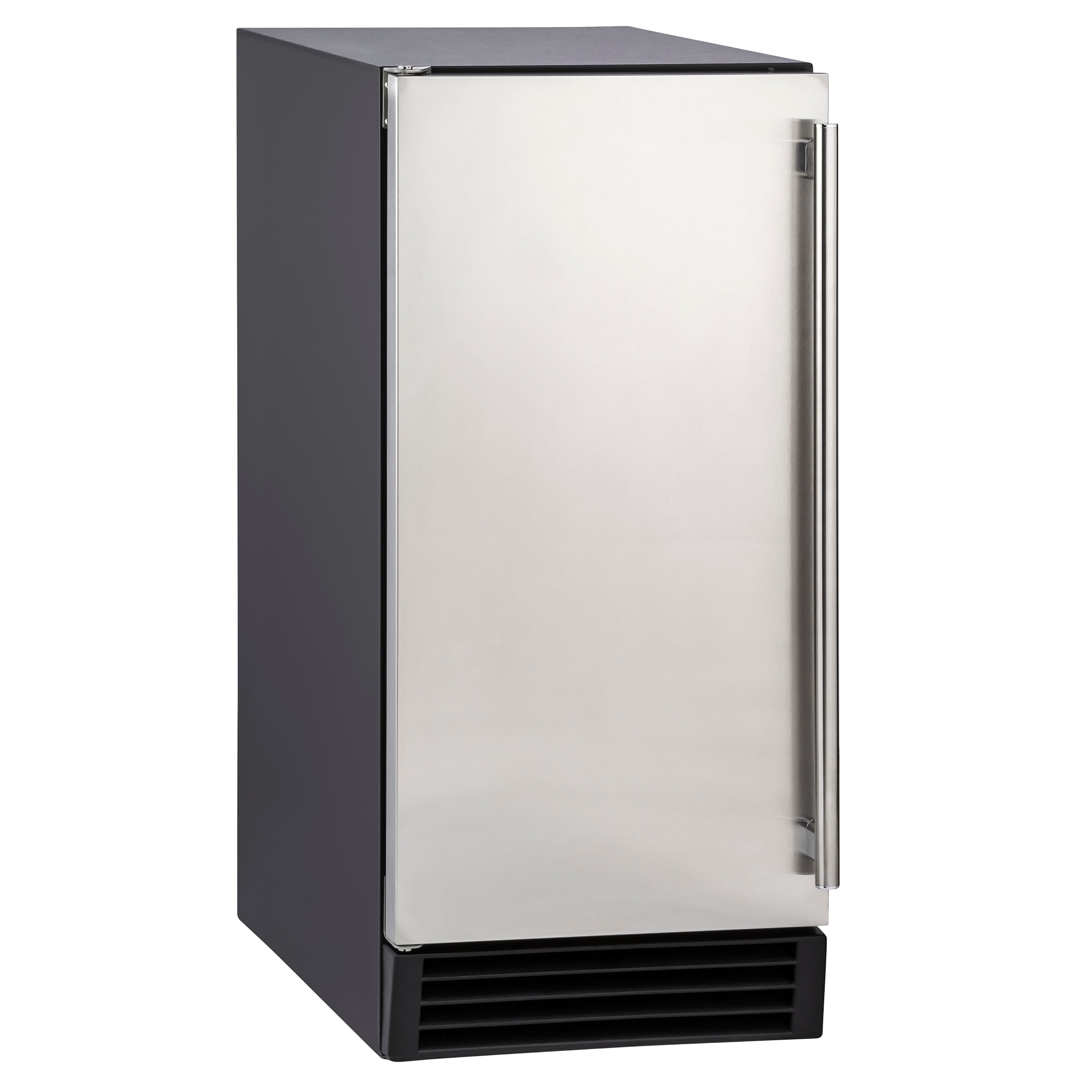 Maxx Ice MIM25C, Shallow Depth Indoor Built-in Undercounter Ice Maker, 25  lbs, in Stainless Steel