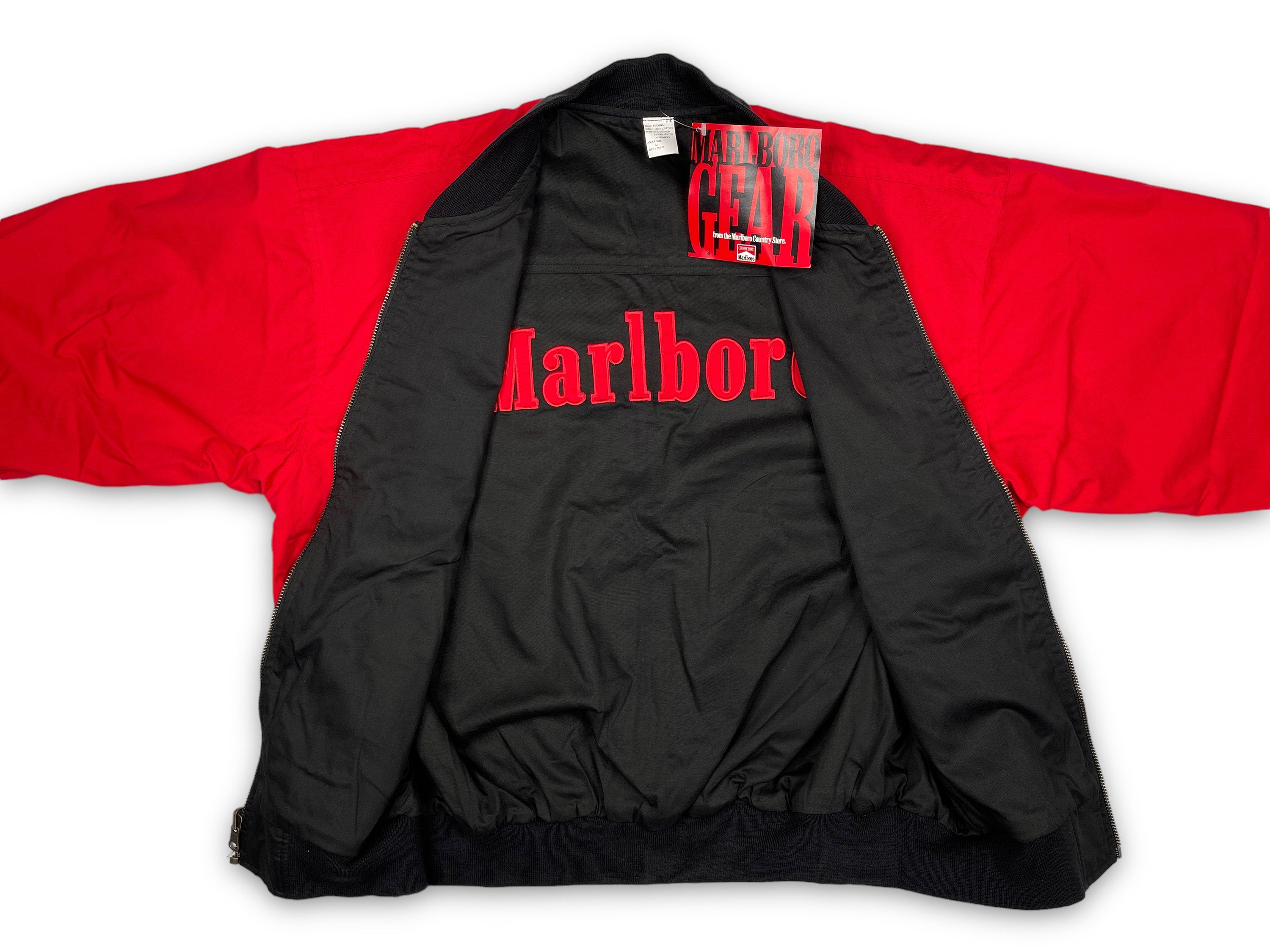 Vintage 80s/90s Marlboro Bomber Jacket NOS