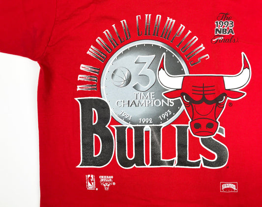 Vintage Chicago Bulls 1991 NBA Finals Shirt Size X-Large – Yesterday's Attic