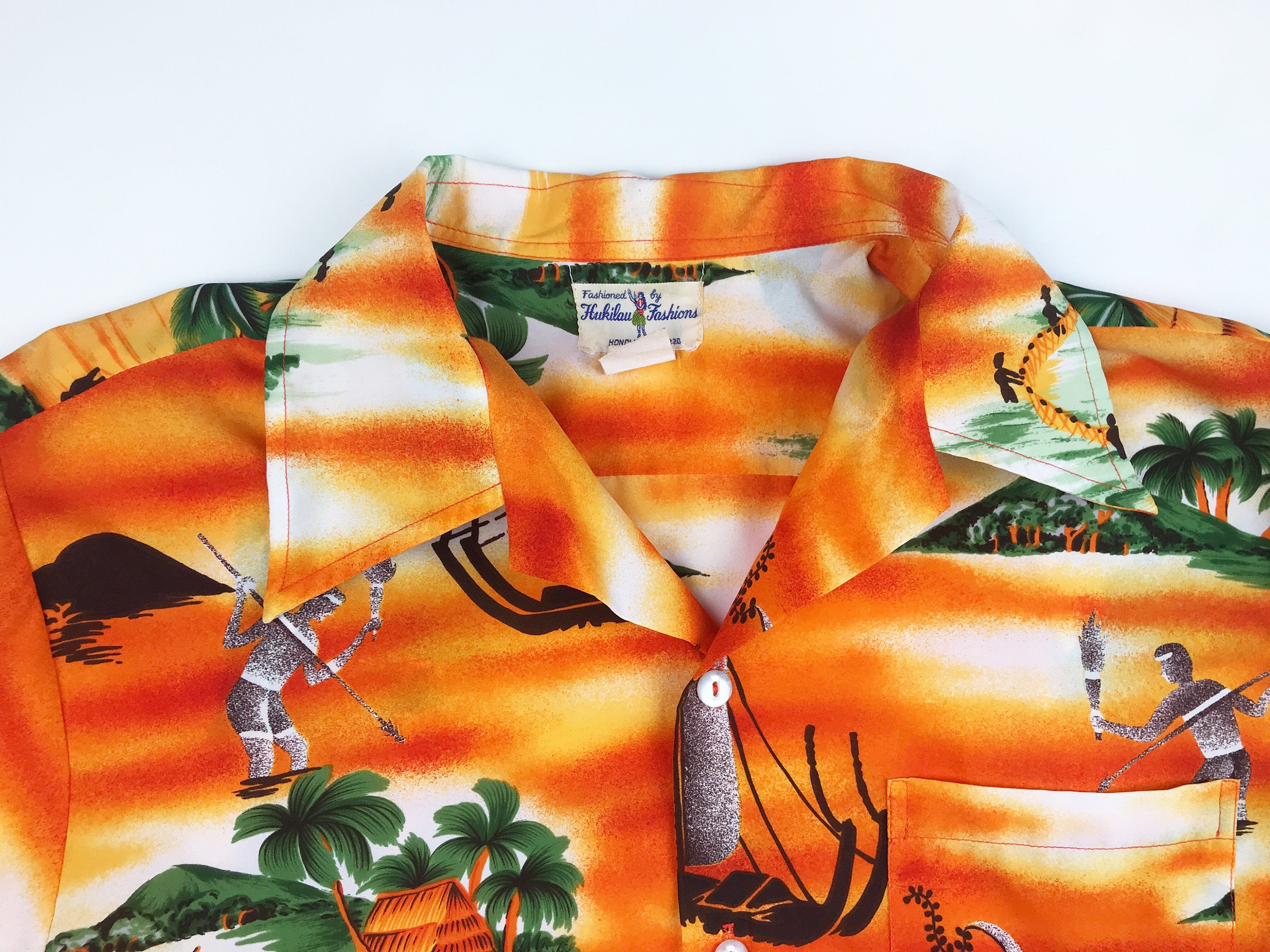 Vintage 90s Colorful Hawaiian Shirt – Goodboy Vintage