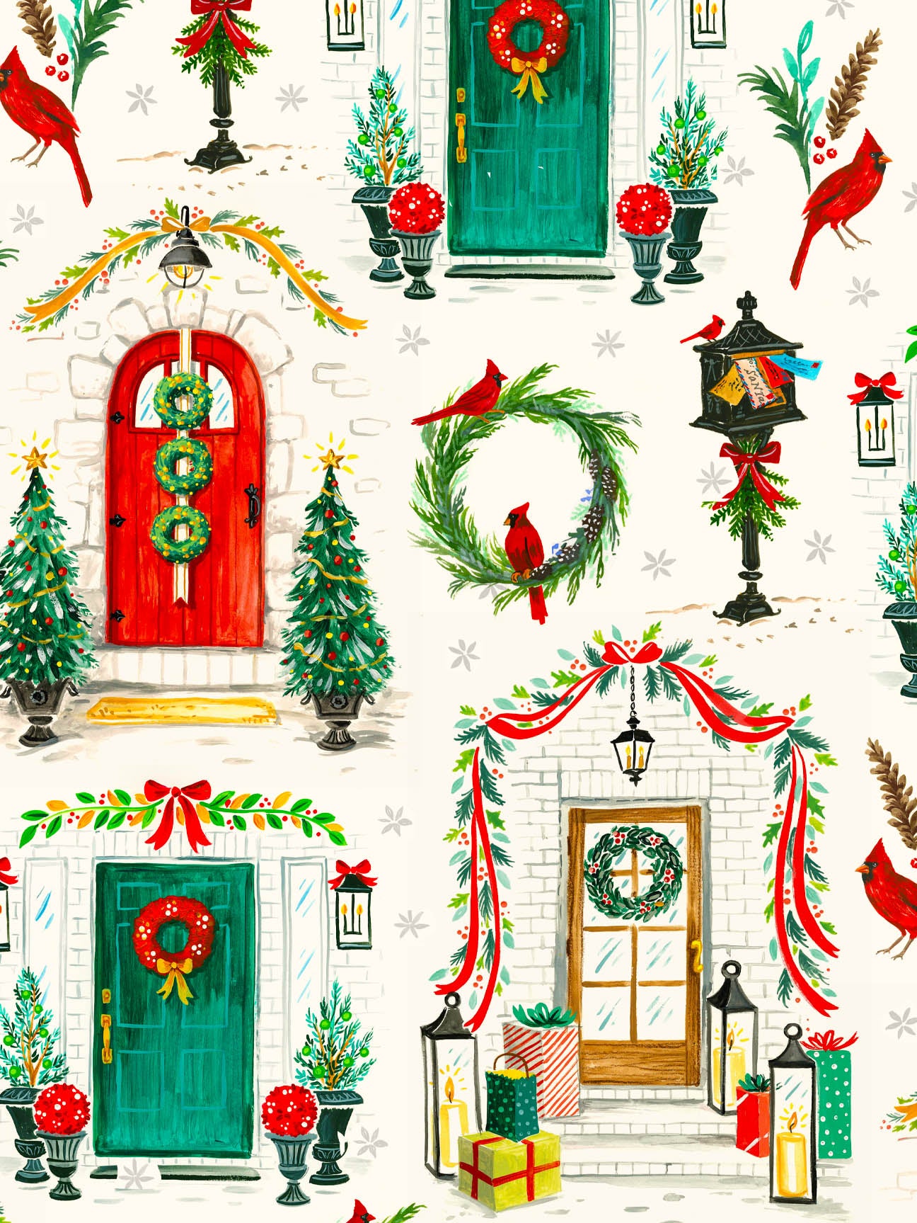 Christmas surface pattern design