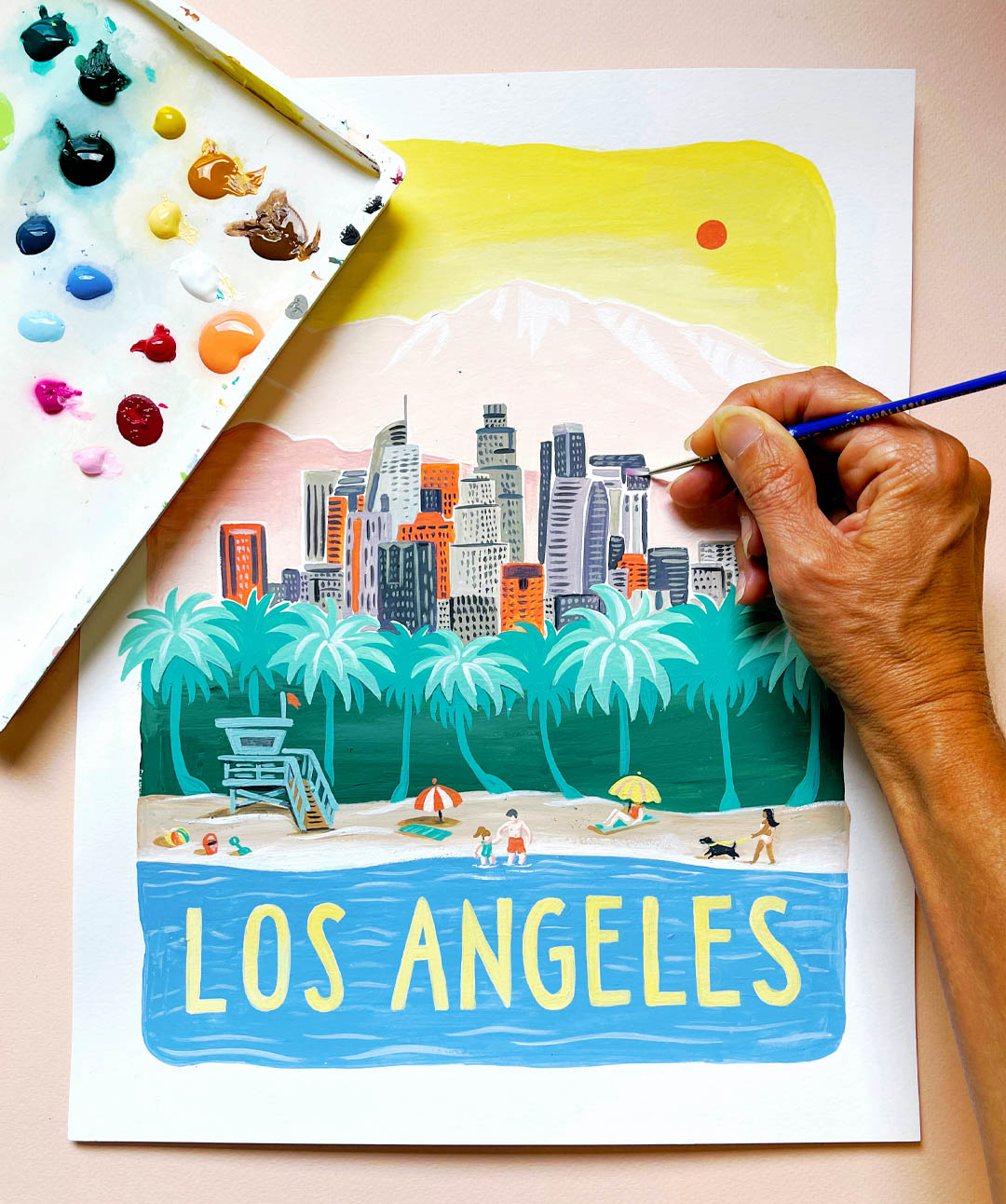Los Angeles painting