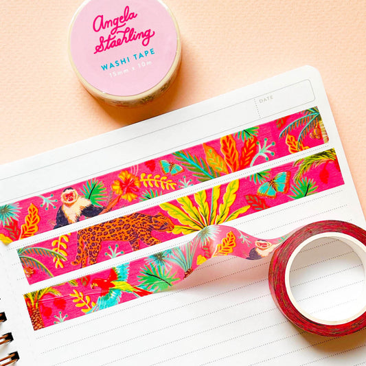 RAINFOREST WASHI TAPE – Holalola