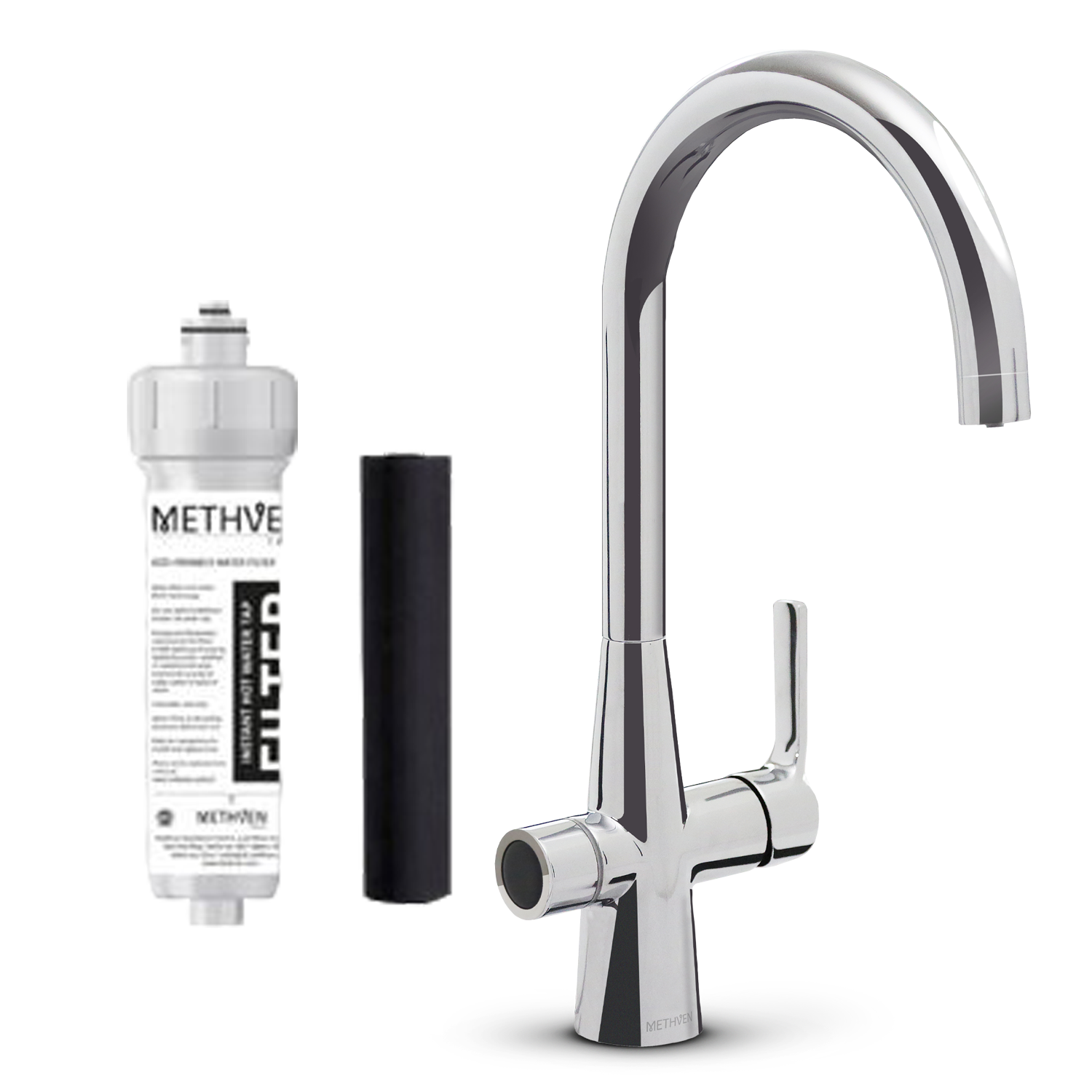 ALEXANDRIA 4-In-1 Boiling Water Tap - Chrome