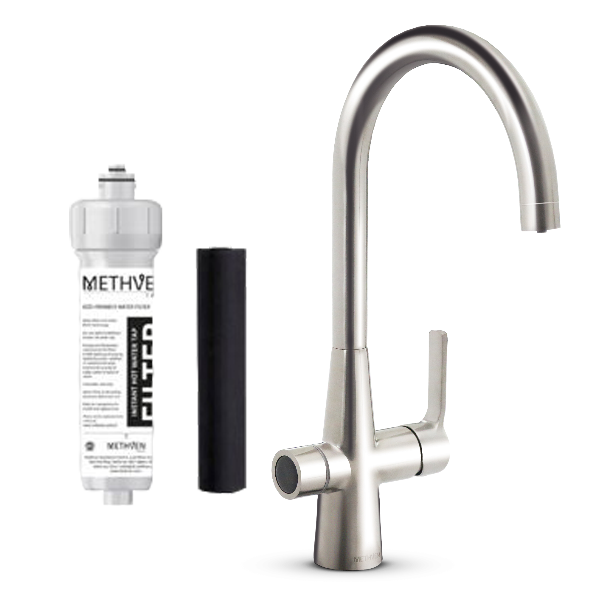 ALEXANDRIA 4-In-1 Boiling Water Tap - Brushed Nickel