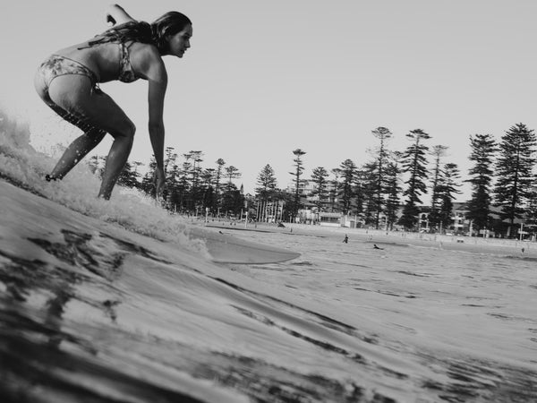 Girl Surfer Manly Beach