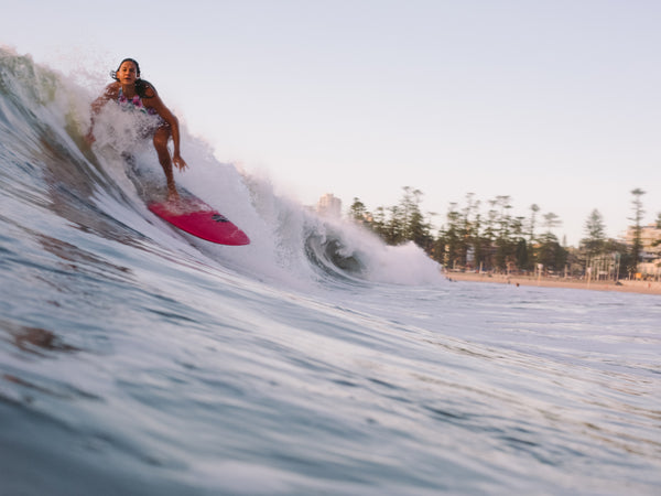 Girl Surfer Manly Beach