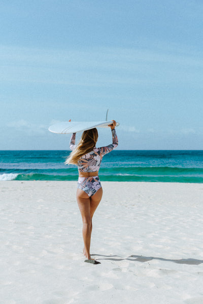 Girl surfer