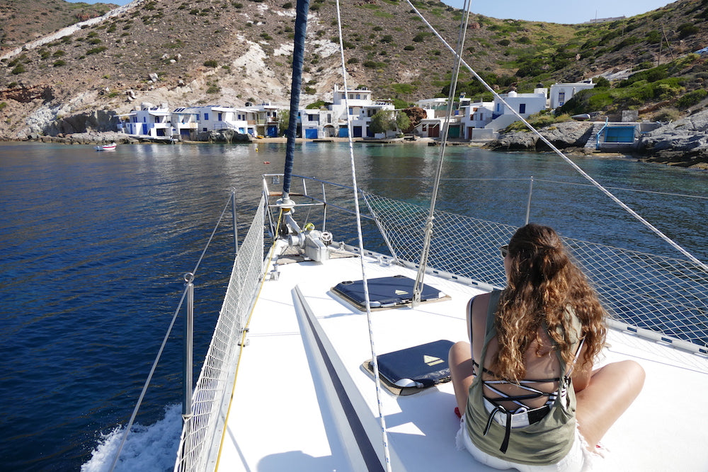 Sailing Milos Island, Klima Fishing Village
