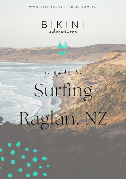 Surfing Raglan, NZ