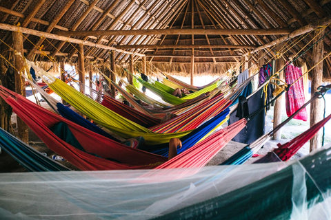 Tayrona National Park Sleeping in Hammocks