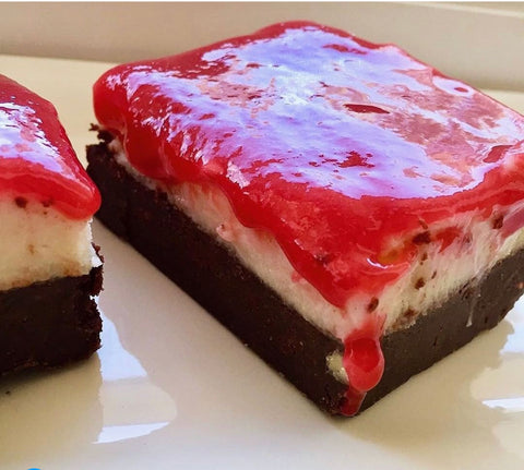 keto raspberry brownies