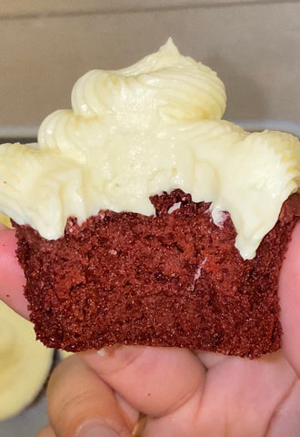 keto red velvet cupcakes