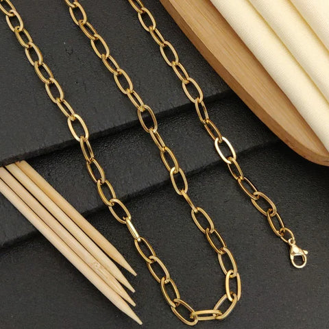 Stylish Link Gold Chain for Men – Elegant, Durable, and Perfect for Everyday Wear