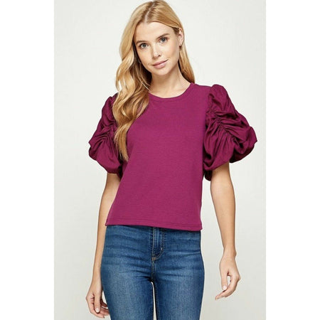 Red Amelia blouse