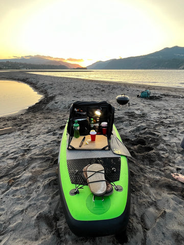 Standup paddle picnic bag