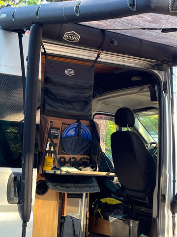 Promaster Awning and Workspace