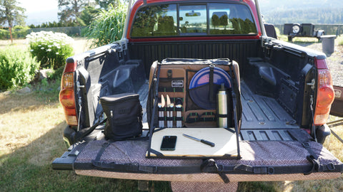 Tailgating kitchen organization