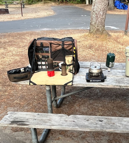 Picnic Table Camp Kitchen